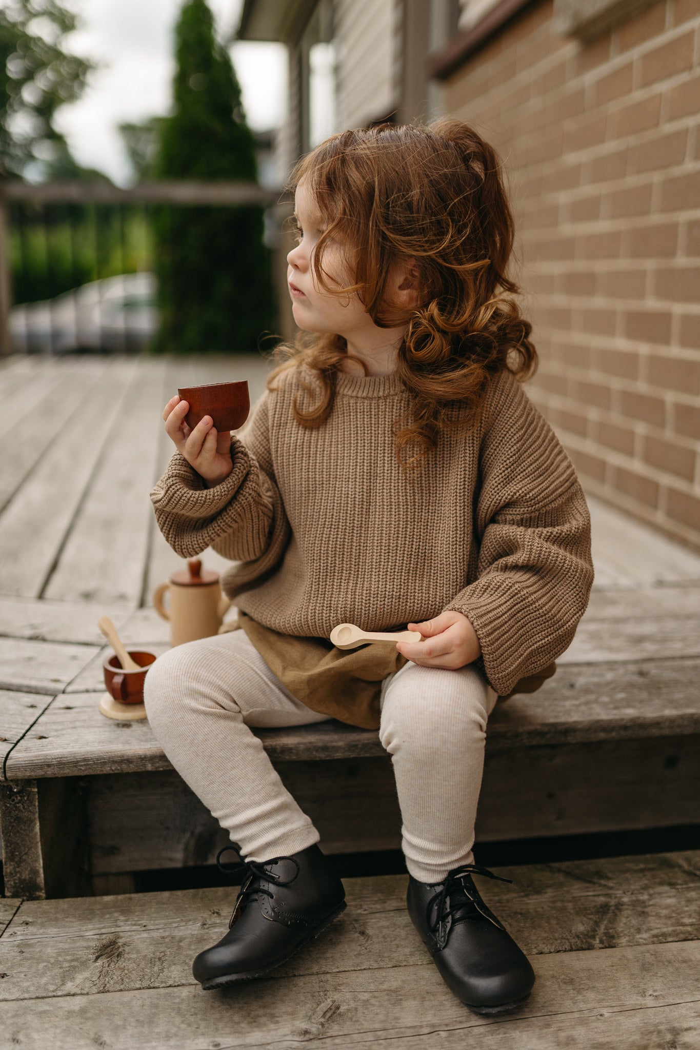 Baby girl leather store booties