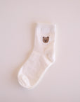 Embroidered Crew Socks