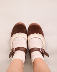 Espresso Marily Mary Janes {Women's Leather Shoes}