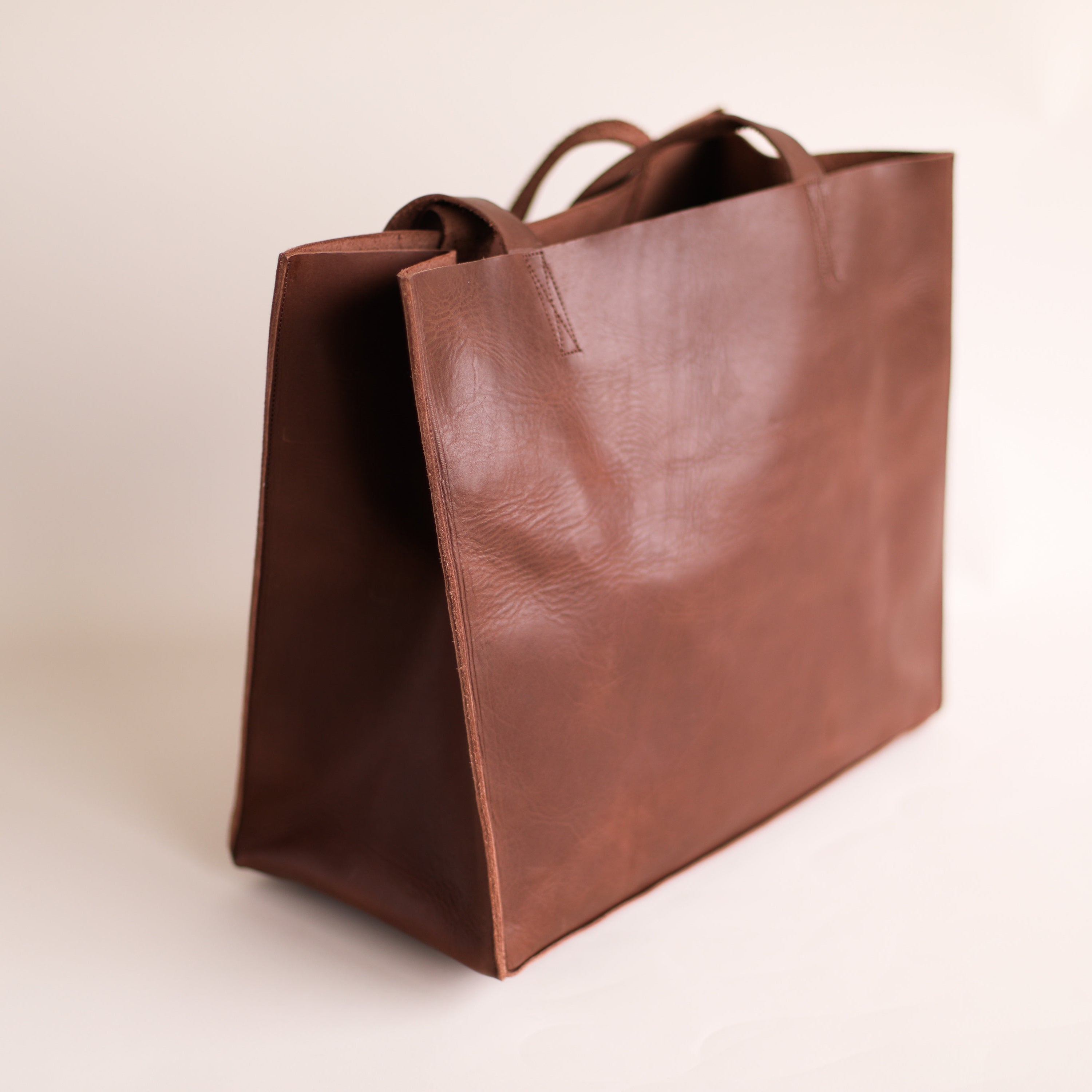 Heritage Leather Tote {Espresso}