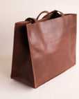 Heritage Leather Tote {Espresso}