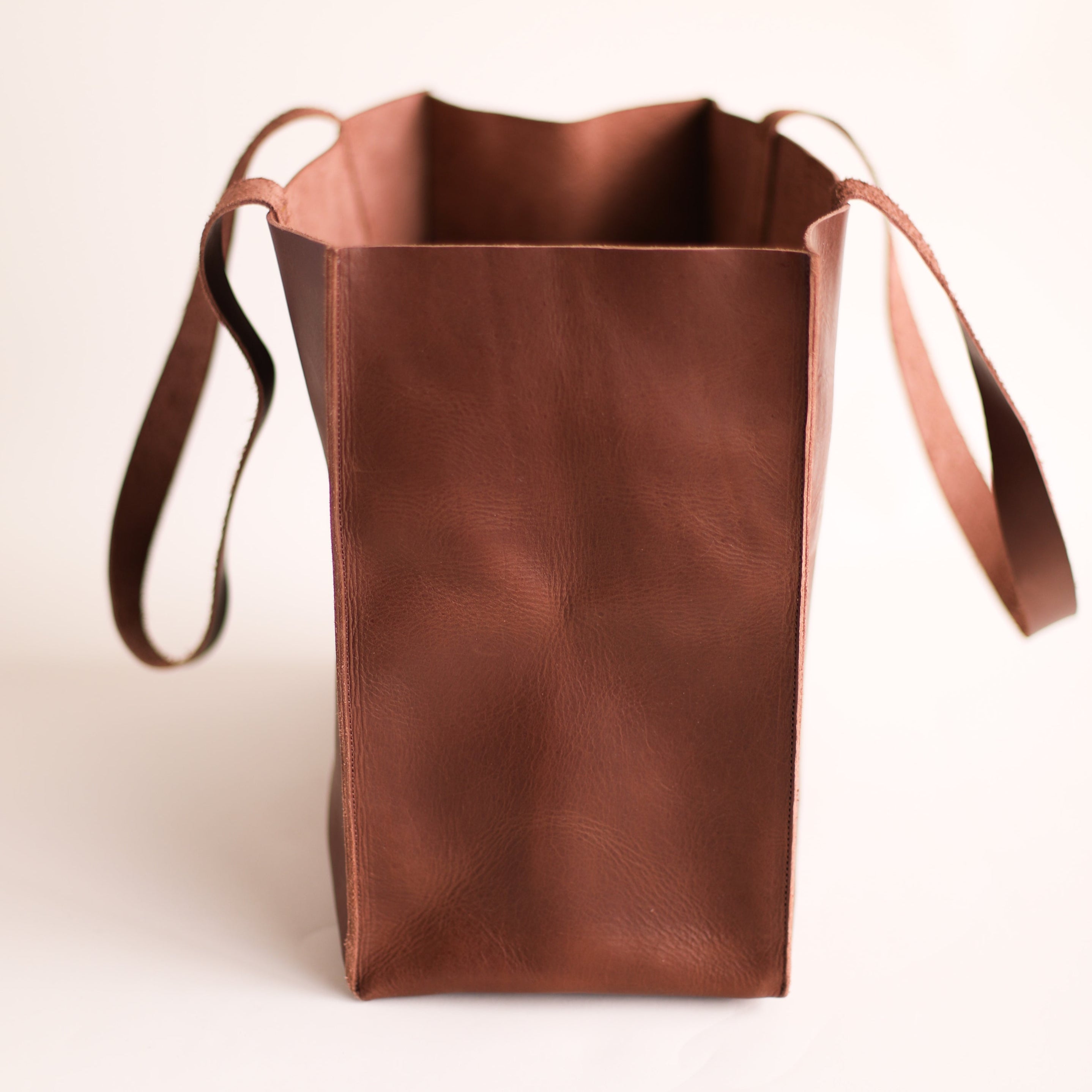 Heritage Leather Tote {Espresso}