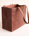 Heritage Leather Tote {Espresso}