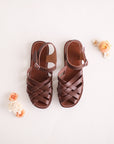 Espresso Isla {Women's Leather Sandals}