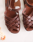 Espresso Isla {Women's Leather Sandals}