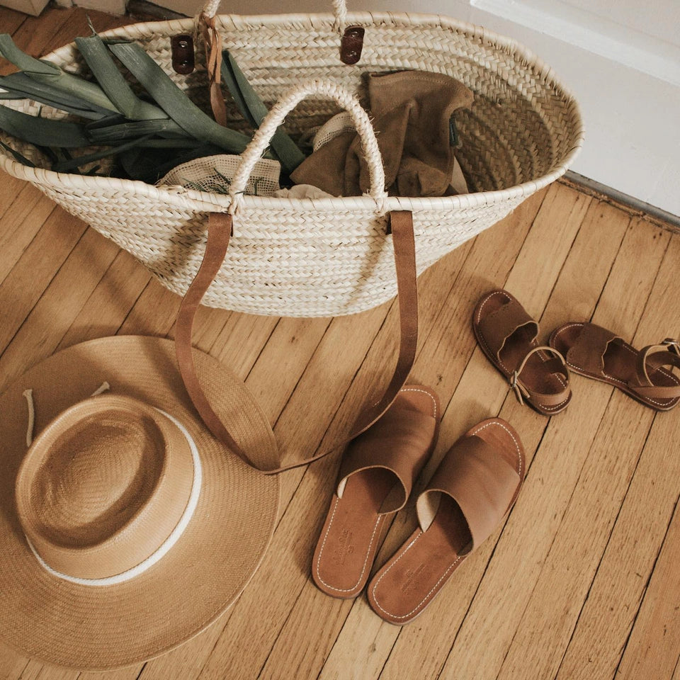 Verano Slide {Women&#39;s Leather Sandals}