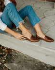 Espresso Calle Loafer {Women's Leather Shoes}