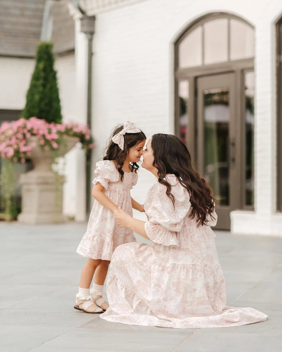 Nude Blush Bella {Children&#39;s Leather Sandals}