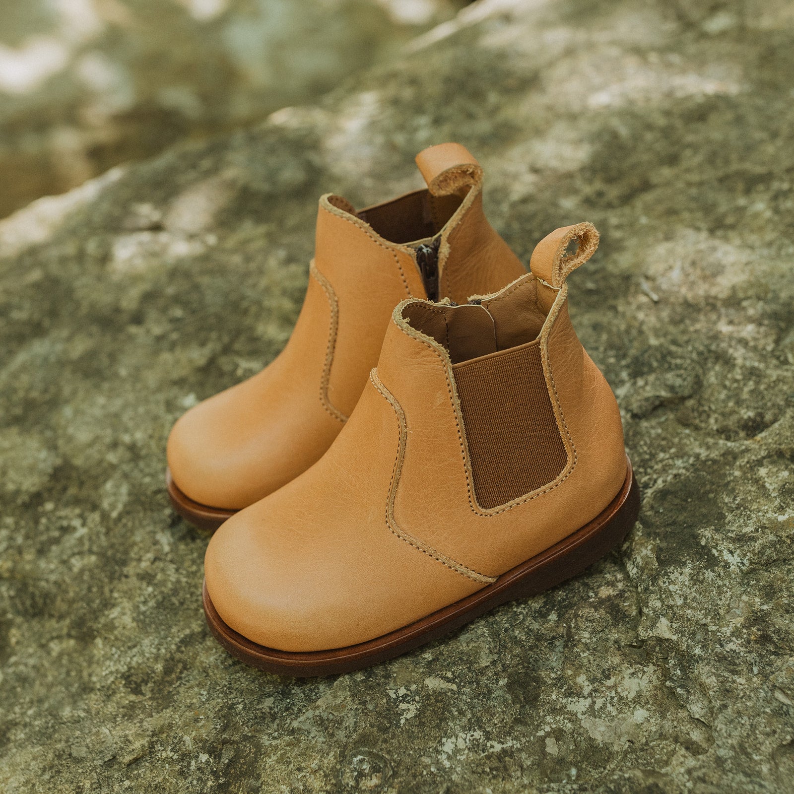 Toddler girl brown chelsea boots sale