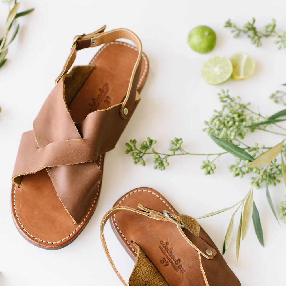 Buy Women Tan Casual Sandals Online | SKU: 33-3145-23-36-Metro Shoes